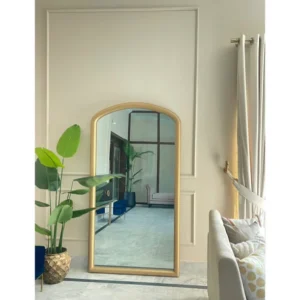 Line Mirror - Gold